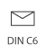Briefumschlag C6