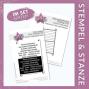 Preview: Kulricke Stempelset "Oster Label" +  Stanzschablone "Text Label"