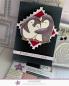Preview: Kulricke Designpapier - "Mit dir ..." Label Papier A7