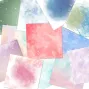 Preview: LaCreativ - Designpapier "Zarte Aquarellträume" Paper Pack 6x6" - 24 Bogen