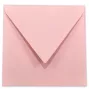 Briefumschlag quadratisch 16x16cm in rosa