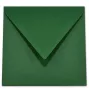 Briefumschlag quadratisch 16x16cm in dunkelgrün