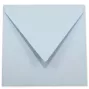 Briefumschlag quadratisch 16x16cm in hellblau