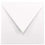 Briefumschlag quadratisch 16x16cm in weiss