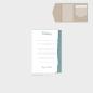 Preview: Einlegekarten-Bundle "Watercolor-Brush | Petrol" B6