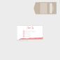 Preview: Einlegekarten-Bundle "Watercolor-Brush | Rot" B6 | 2