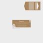 Preview: Einlegekarten-Bundle "Kraft White Roses" B6 | 2