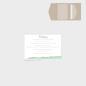 Preview: Einlegekarten-Bundle "Watercolor-Brush | Pistazie" B6 | 2