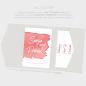 Preview: Einlegekarten-Bundle "Watercolor-Brush | Rot" B6 | 2