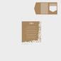 Preview: Einlegekarten-Bundle "Kraft White Roses" B6