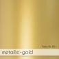 Preview: Karte - Einlegekarte DIN B6 250g/m² in metallic gold