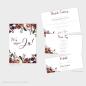 Preview: Backing-Card "Boho Violett-Flower" 11x16
