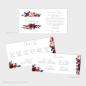 Preview: Backing-Card "Merlot und Navy" 19,5x10