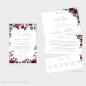 Preview: Backing-Card "Merlot und Navy" 11x16
