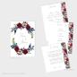 Preview: Backing-Card "Kraft White Roses" 11x16