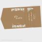 Preview: Einlegekarte "Kraft White Roses" 15x6