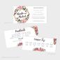 Preview: Backing-Card "Pink Bunch" 19,5x10