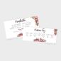 Preview: Einlegekarte "Pink Bunch" 19,5x8