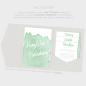 Preview: Backing-Card "Watercolor-Brush | Pistazie" 11x16