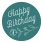 Preview: Spellbinders - Wachssiegel Stempel "Sweet Happy Birthday" Waxs Seal Stamp