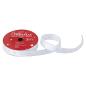 Preview: Create Christmas Satin-Motivband "Schneeflocke" 3m