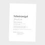 Preview: Definitionsposter "Schutzengel 1" | Geschenkidee | Personalisiert | individuelles Bild | Wörterbuch