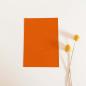 Preview: Simple-Pocket-Karte B6 Premium-Karton "Orange"