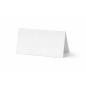 Tischkarte - Platzkarte 9 x 5 cm 240g/m² in leinen (weiss)