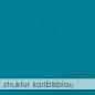 Preview: Trippelkarte - Leporello 210g/m² DIN B6 3-Fach in struktur karibikblau
