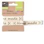 Preview: Vaessen Motivband/Text 15mm "Home Made" 2m