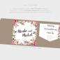 Preview: Pocketfold-Karte Quadrat (15x15) Basic-Karton "Perlmutt Rose" Exklusiv Line