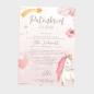 Preview: Patenbrief "Baby Unicorn" | Taufgeschenk | Taufe | Patengeschenk | personalisiert