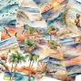 Preview: LaCreativ - Designpapier "Ein Tag am Meer" Paper Pack 6x6" - 24 Bogen