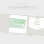 Preview: Einlegekarten-Bundle "Watercolor-Brush | Pistazie" Quadrat | 2