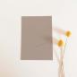 Preview: Simple-Pocket-Karte B6 Struktur-Karton "Struktur Taupegrau"