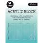 Preview: Studio Light -  Essentials acrylic block for clear and cling stamps with grid 5x8