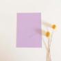 Preview: Simple-Pocket-Karte B6 Premium-Karton "Lavendel"