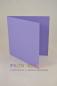 Preview: Doppelkarte - Faltkarte 10x10cm, 240g/m² in violett