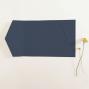 Preview: Pocketfold-Karte B6 seitlich Struktur-Karton "Struktur Irisblau" Basic Line