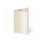 Trippelkarte - Leporello 300g/m² DIN A6 3-Fach in metallic champagner