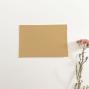 Preview: Einstecktasche B6 Recycling-Karton "Kraft Sand" 