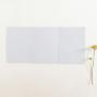 Preview: Pocketfold-Karte B6 Tripple Struktur-Karton "Struktur Silbergrau" Basic Line