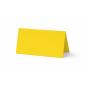 Tischkarte - Platzkarte 9 x 5 cm 240g/m² in sonnengelb