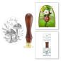 Preview: Spellbinders - Wachssiegel Stempel "Forest Mushrooms" Wax Seal Stamp