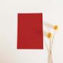 Preview: Simple-Pocket-Karte B6 Premium-Karton "Rot"