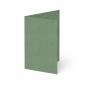 Trippelkarte - Leporello 220g/m² DIN B6 3-Fach in kraft salbei