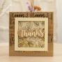 Preview: Crafters Companion "Pumpkin Spice Season" Luxury Foiled Acetate 8x8 Inch - 12 Bogen 