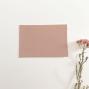 Preview: Einstecktasche B6 Recycling-Karton "Kraft Rosé" 