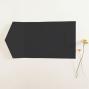 Preview: Pocketfold-Karte B6 seitlich Premium-Karton "Schwarz" Basic Line
