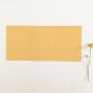 Preview: Pocketfold-Karte B6 Tripple Struktur-Karton "Struktur Caramel" Basic Line
